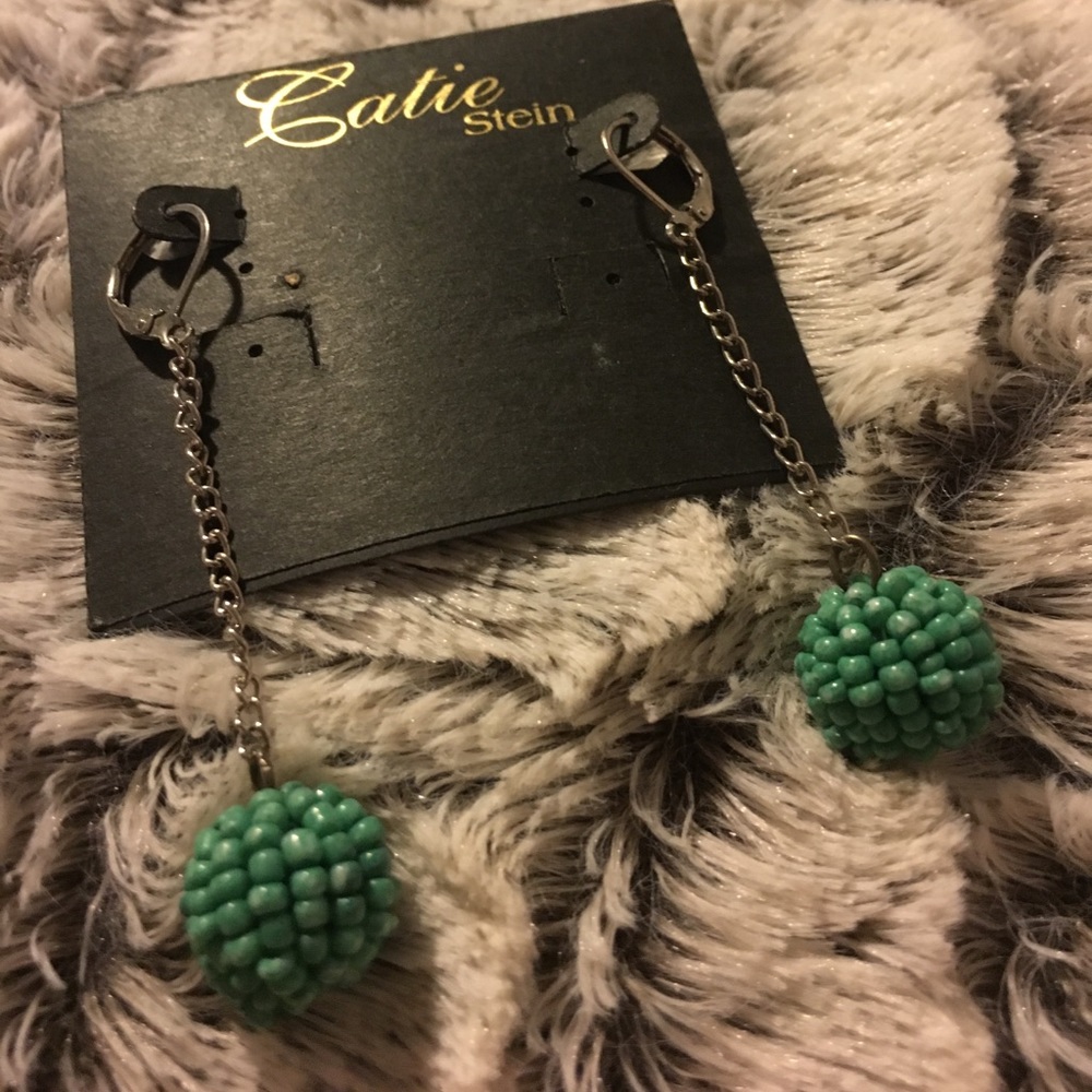 Catie Turquoise Dangle Earrings